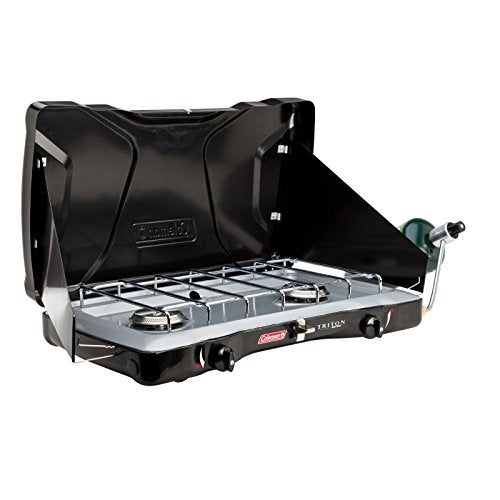 Coleman Triton 2-Burner Propane Camping Stove J9658