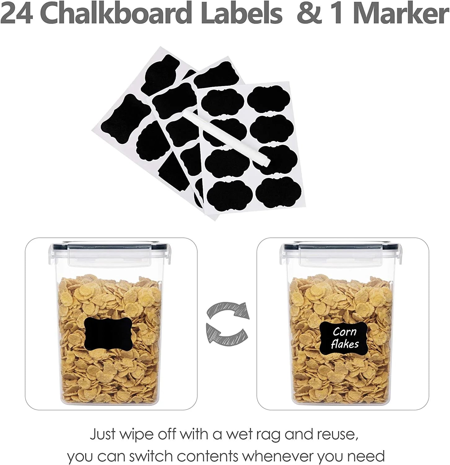 14pcs Airtight Food Storage Container Set M786100