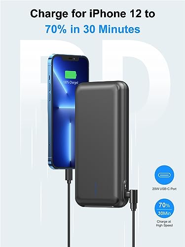 30000mAh 22.5W Fast Charging Power Bank with 4 Outputs B206926