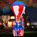 9FT Uncle Sam on Hot Air Balloon Inflatable with LED Lights N775141