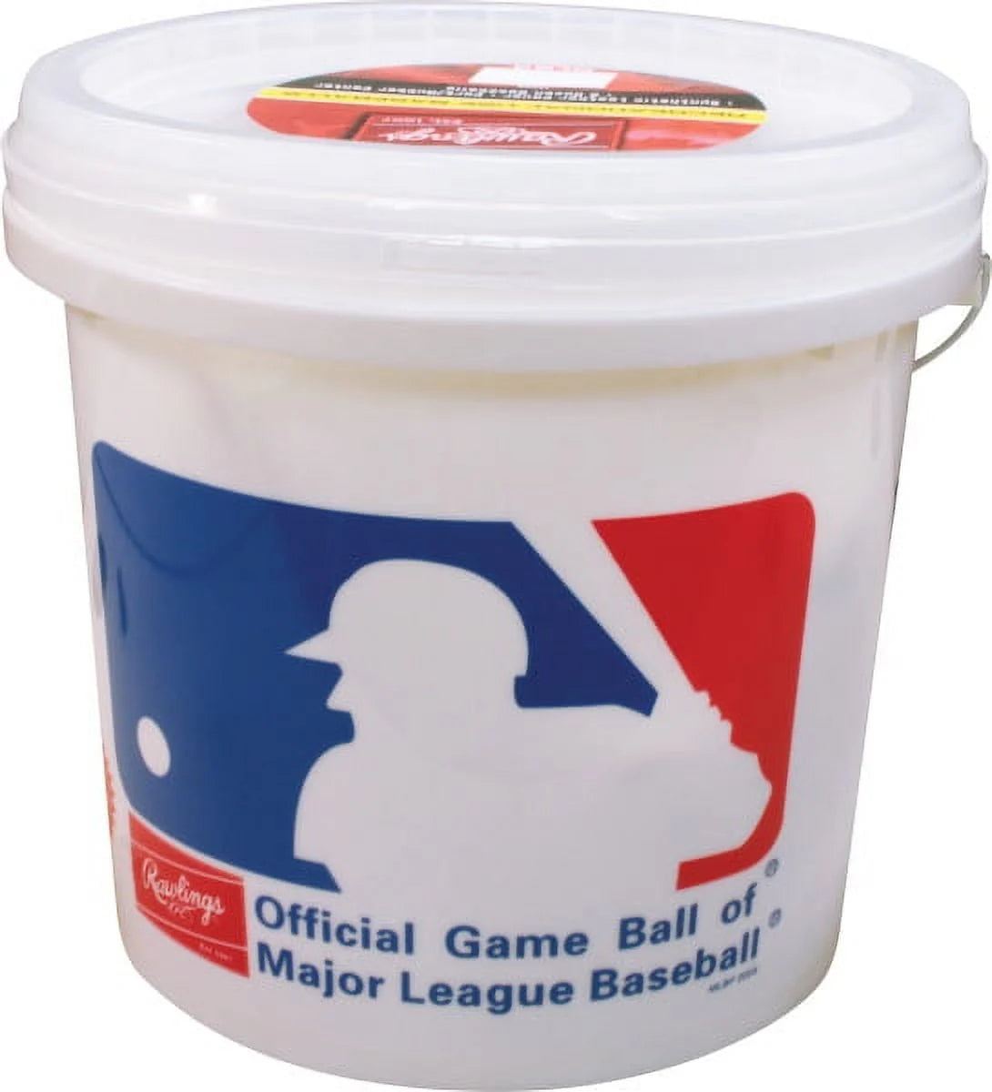 (24 Pack) Rawlings Bucket of Official League Recreational Grade OLB3 Baseballs S661