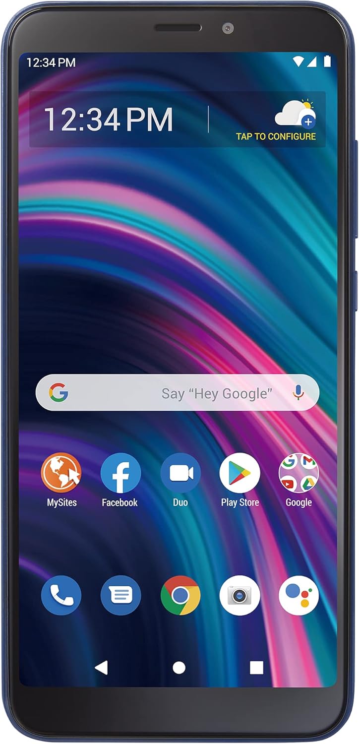 Blue 32GB Prepaid Smartphone Z103