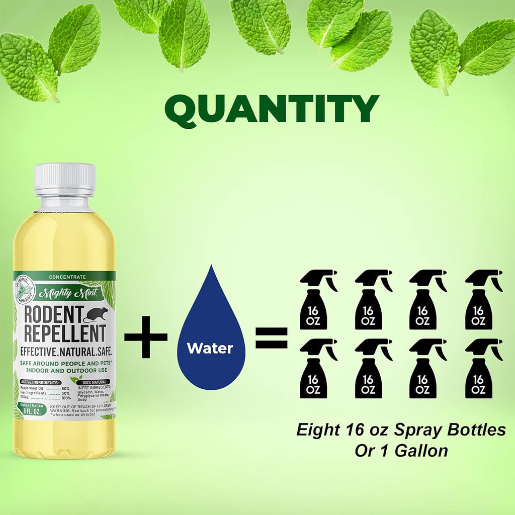 Peppermint Oil Rodent Repellent Spray Concentrate A568132