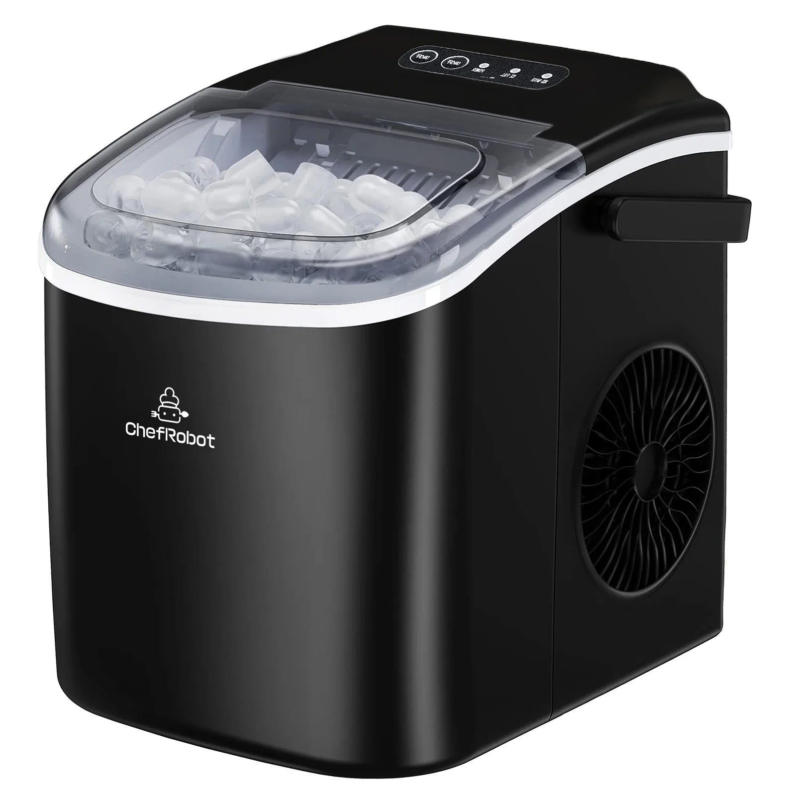 Black Self-Cleaning Ice Maker F961479