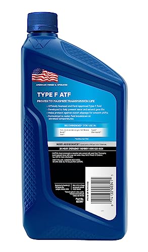 Type F Automatic Transmission Fluid 1 QT (Pack of 2) H993