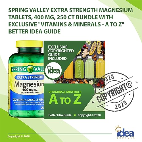 Magnesium Oxide 400 mg 250 Tablets B7518