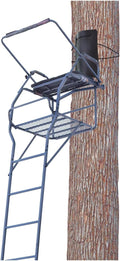 18' Jumbo Ladder Tree Stand with Seat and Shooting Rest S271892