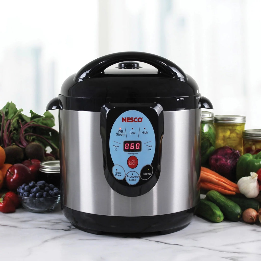 9.5-Quart Digital Pressure Slow Steam Cooker P8093