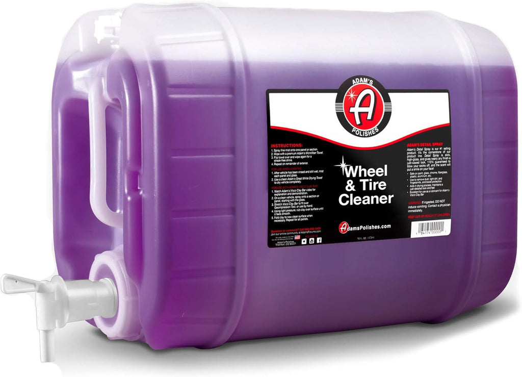 5 Gallon Wheel & Tire Cleaner with Wheel Brush & Tire Brush A47822