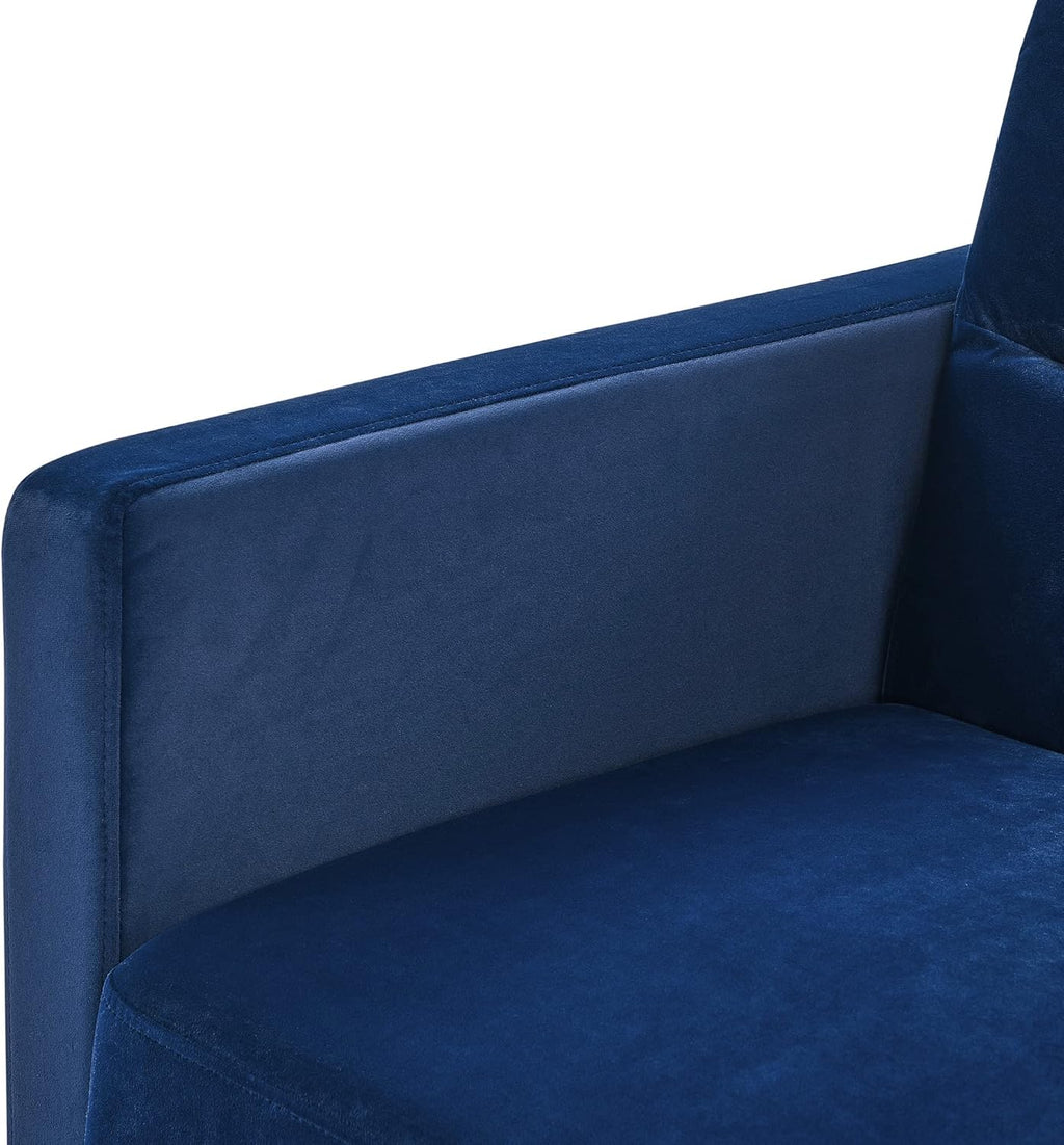 Blue 54.5" Convertible Sofa Bed W354040