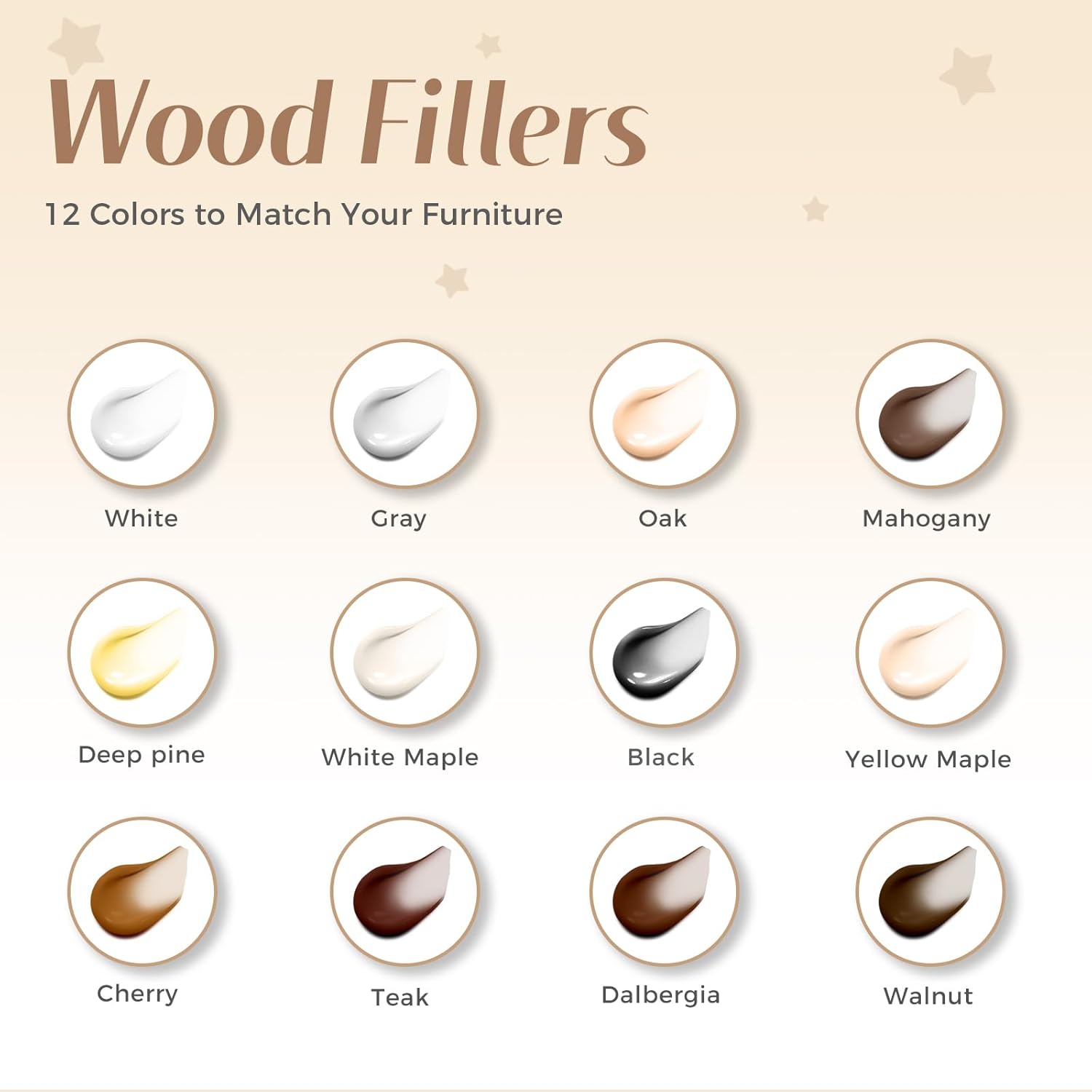 12 Colors Wood Furniture Repair Kit F790007