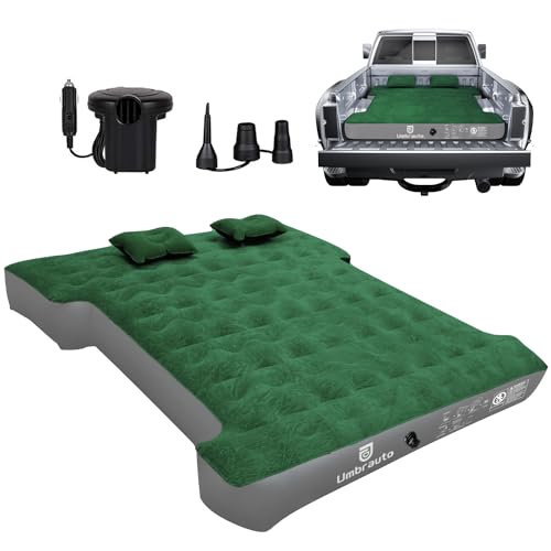 Inflatable Truck Bed Air Mattress with Pump & Carry Bag C786