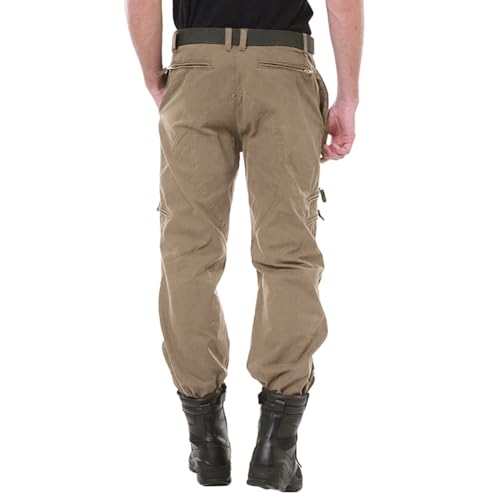 Men's Cotton Multi-Pockets Work Cargo Pants I780