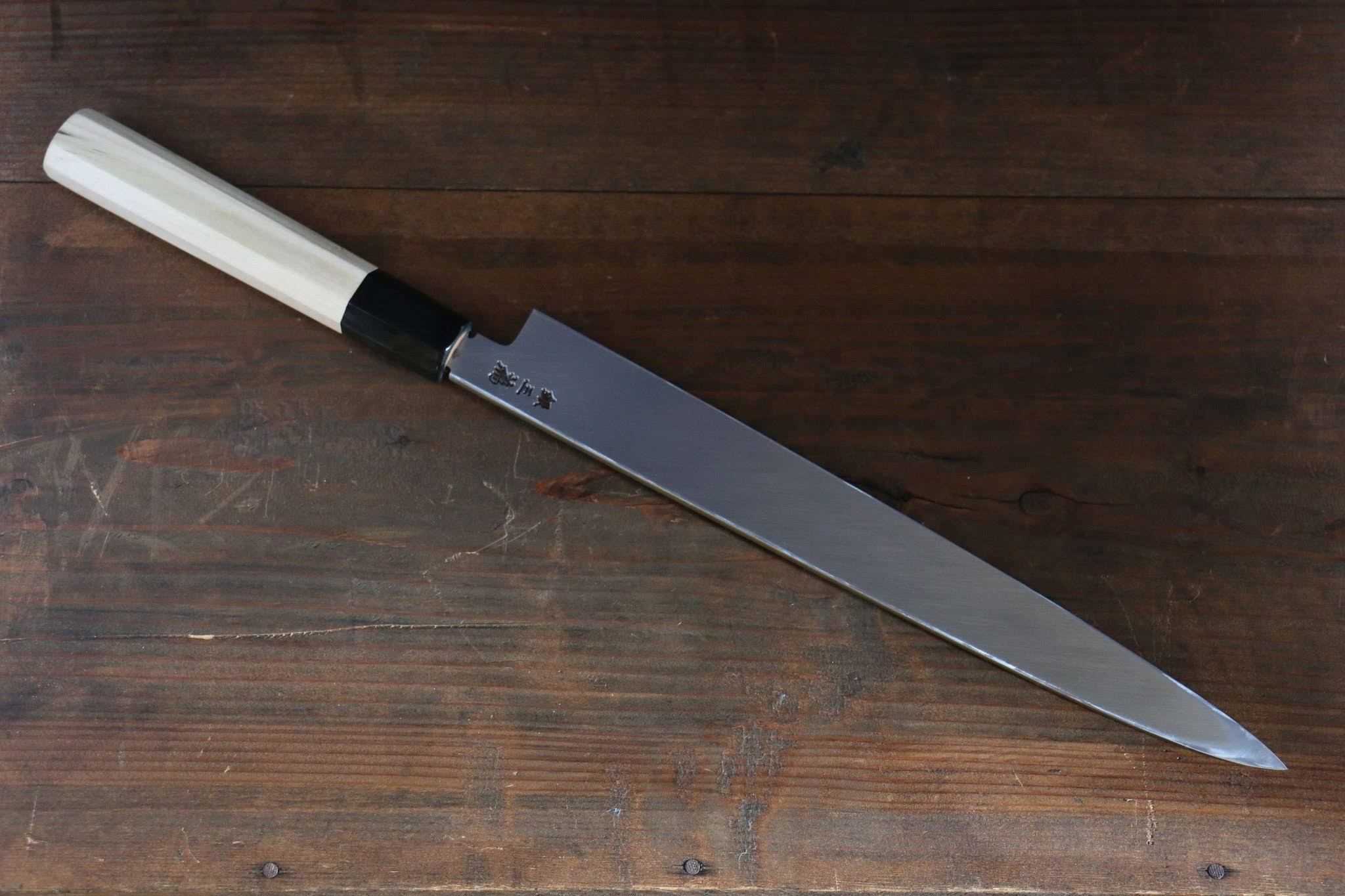 Silver-3 Steel Sashimi Yanagiba Chef Knife W85654
