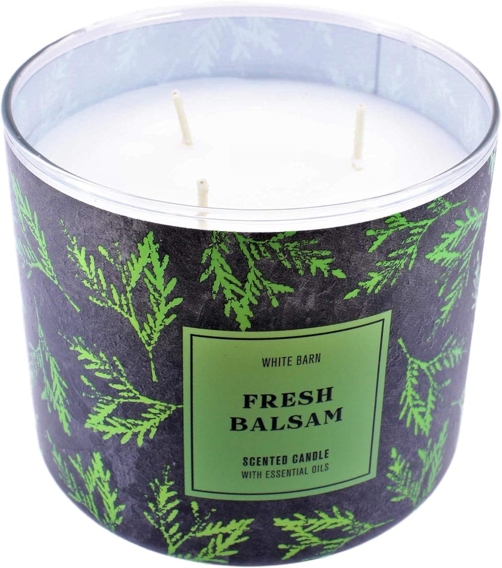 Fresh Balsam Scented Candle 3 Wick 14.5OZ E5052