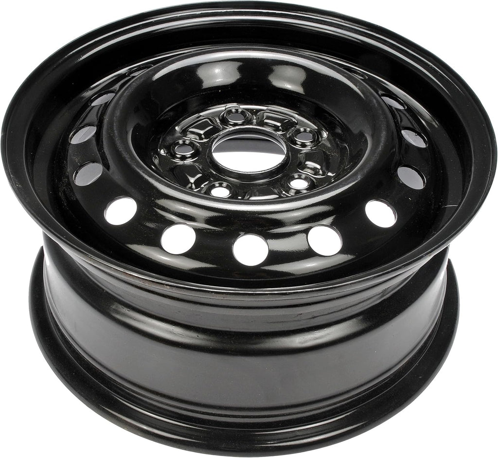 15 X 6.5 In. Black Steel Wheel W445