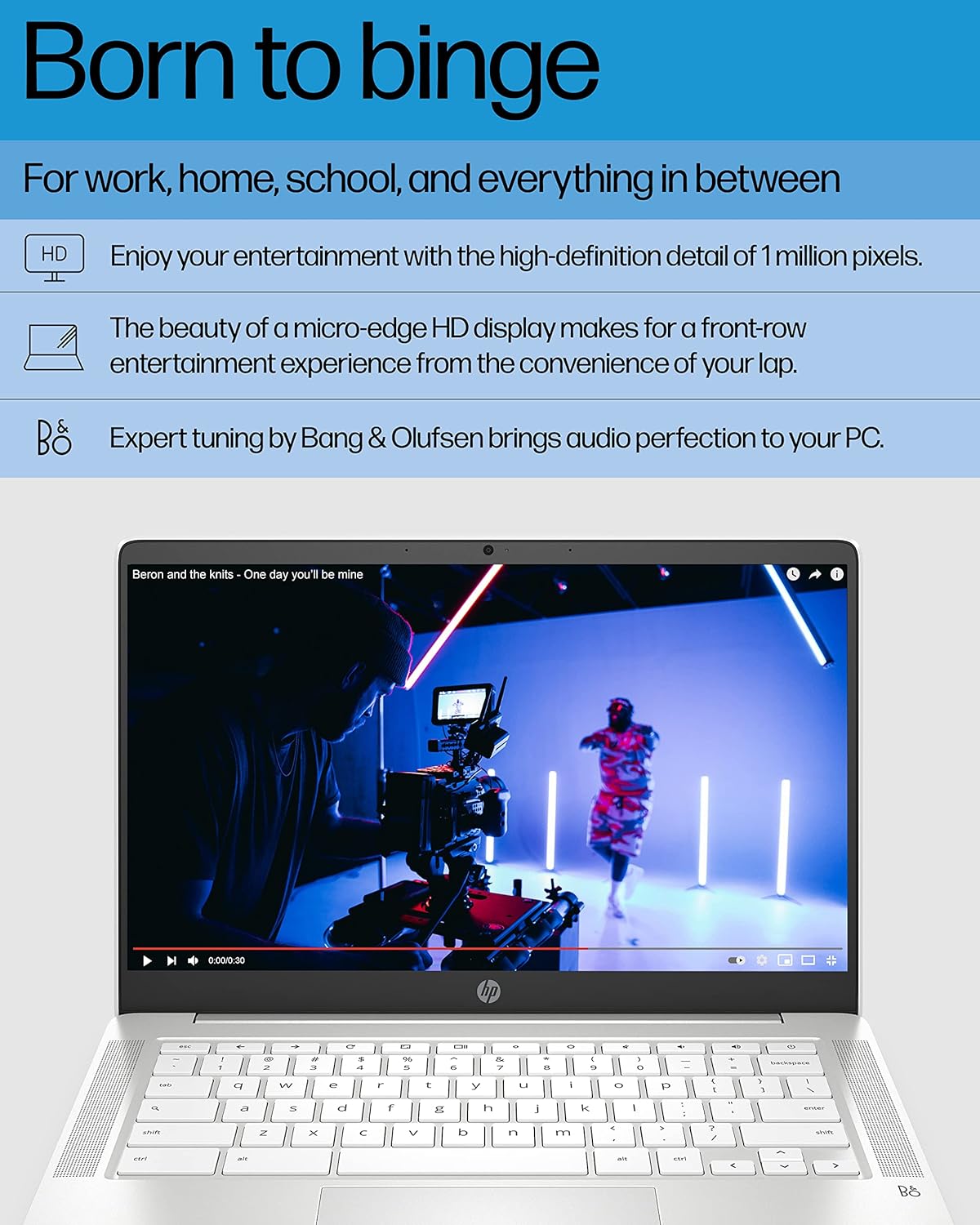 14" HD Display Chromebook Laptop with Intel Celeron N4120, 4 GB RAM, 64 GB eMMC M232217