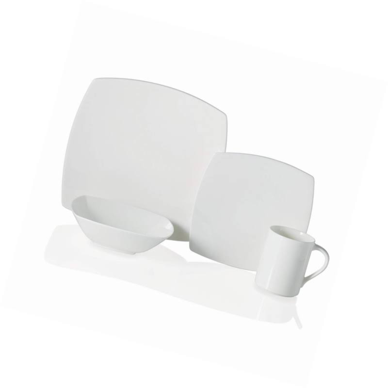 White 4 Piece Place Setting X417325