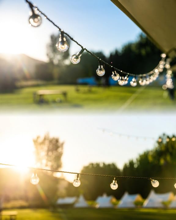 Purple Solar String Lights with 8 Modes N779