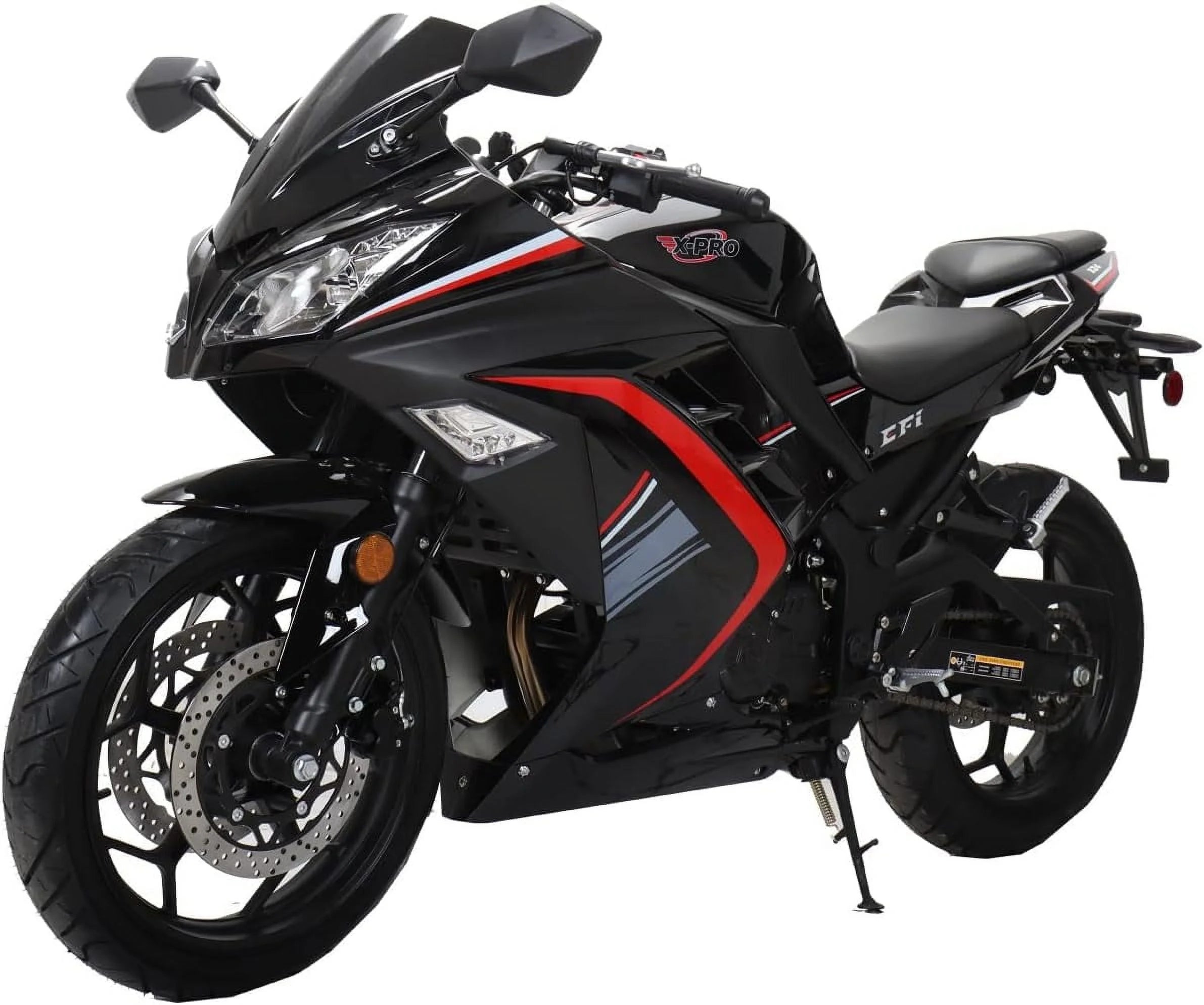250cc Motorcycle, 6 Manual Transmission Electric Start 17" Wheels B927