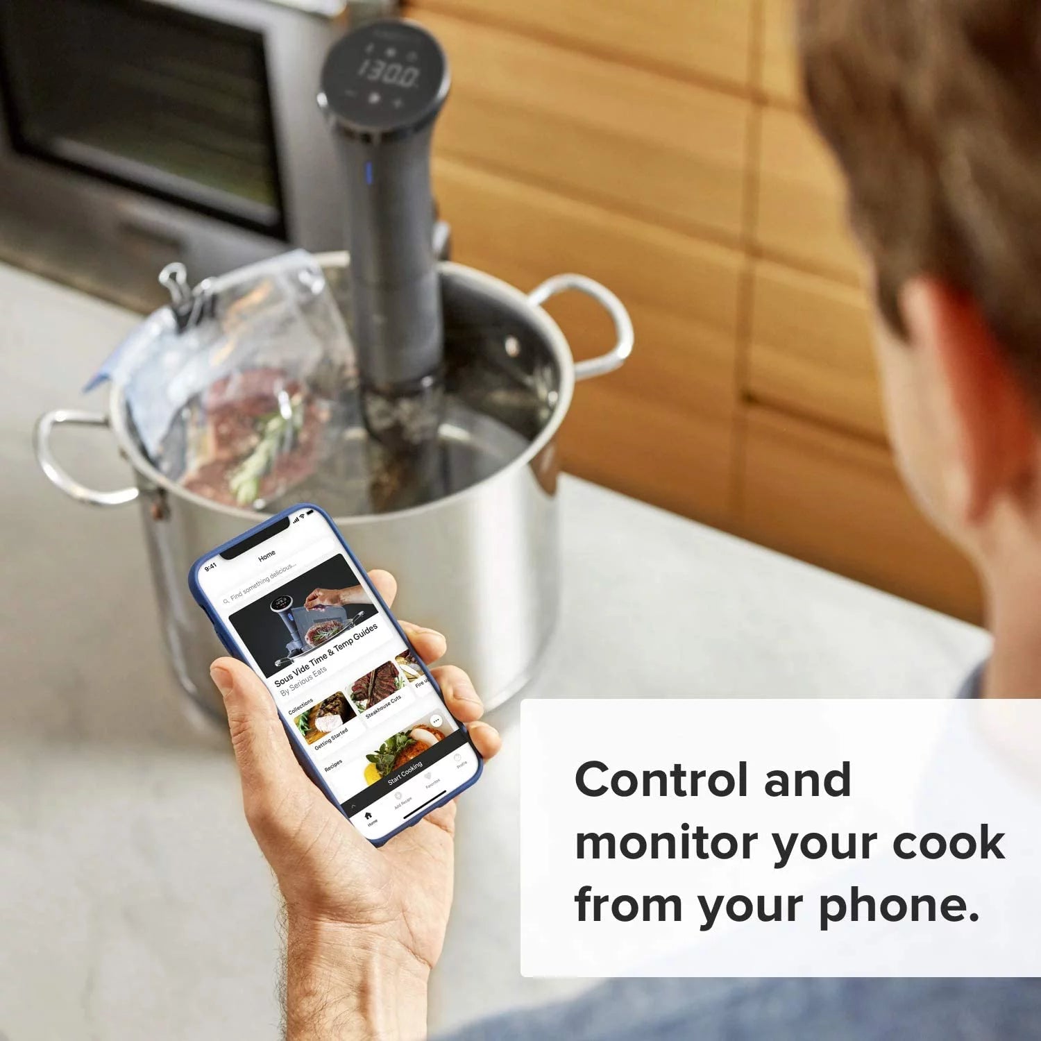 Black Sous Vide Precision Cooker R893
