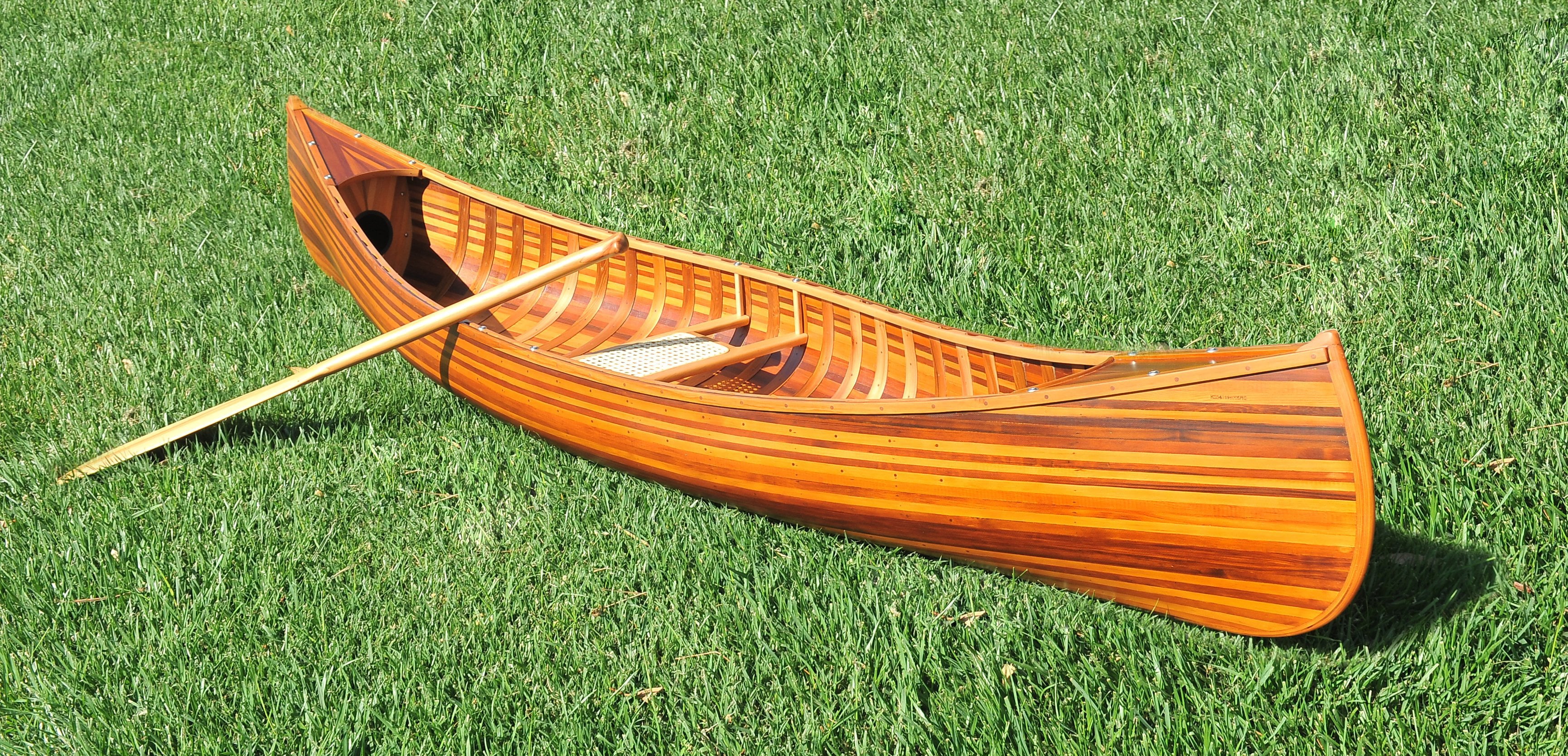10 ft Wooden Canoe T265