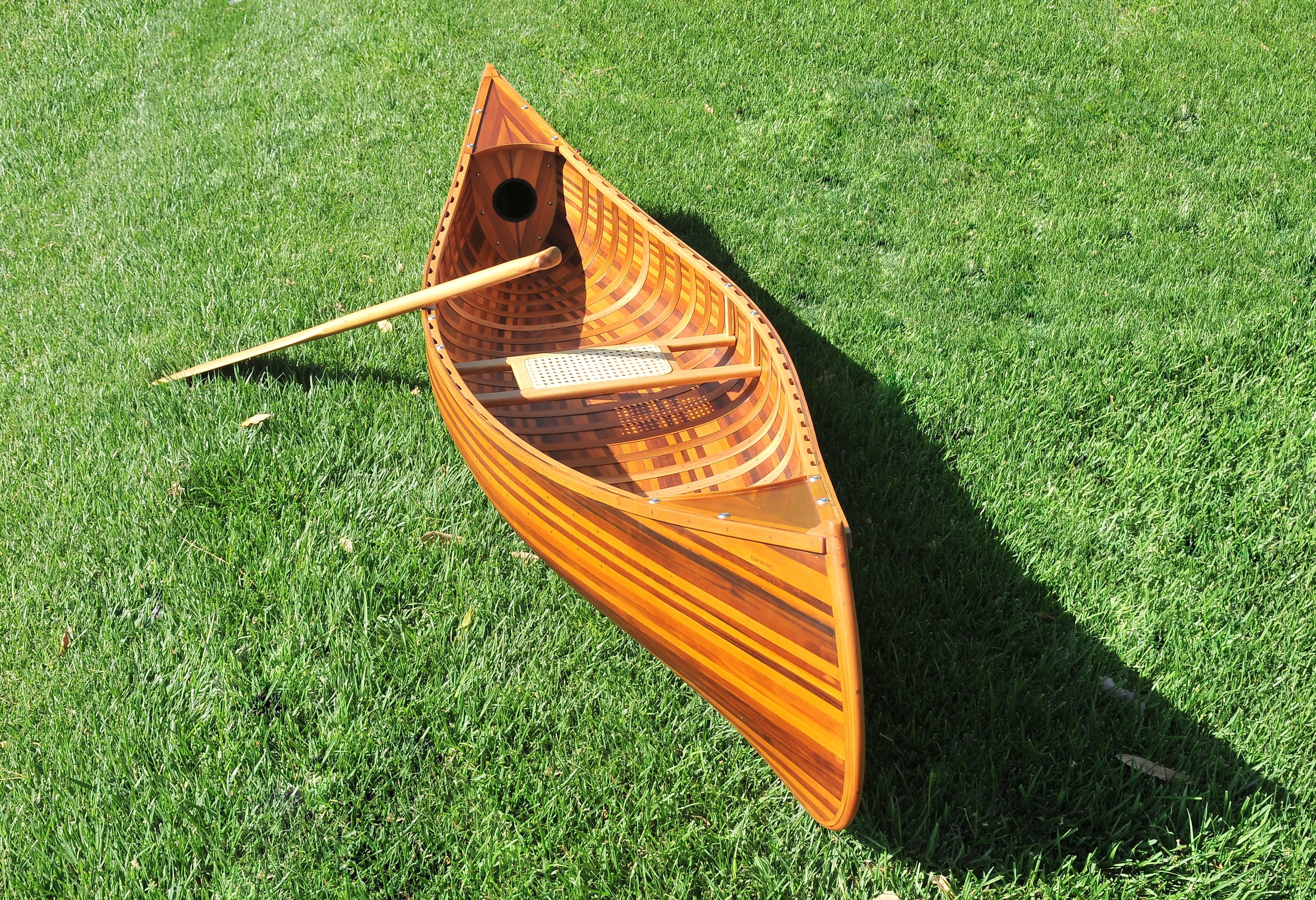 10 ft Wooden Canoe T265
