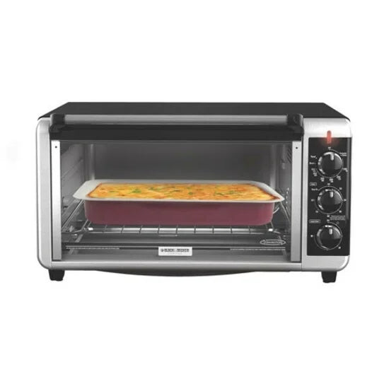8 Slice Stainless Steel Countertop Toaster Oven Q631638