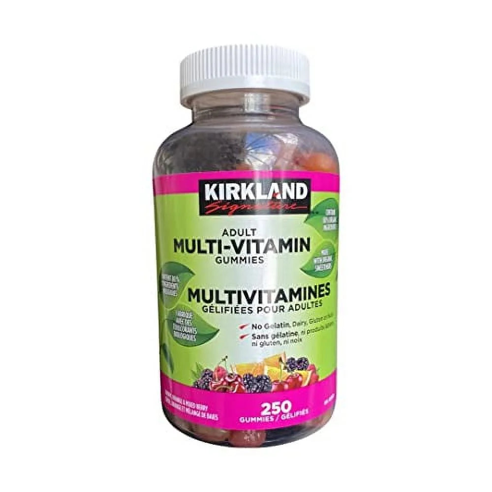 Adult Multi-Vitamin Gummies, 250 Gummies D712222