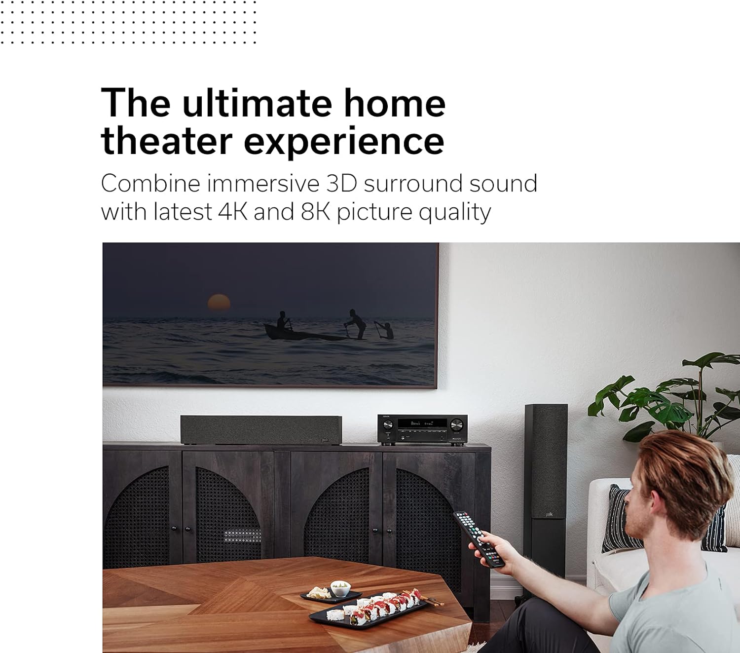 7.2 Channel AV Receiver with 8K HDMI M424186