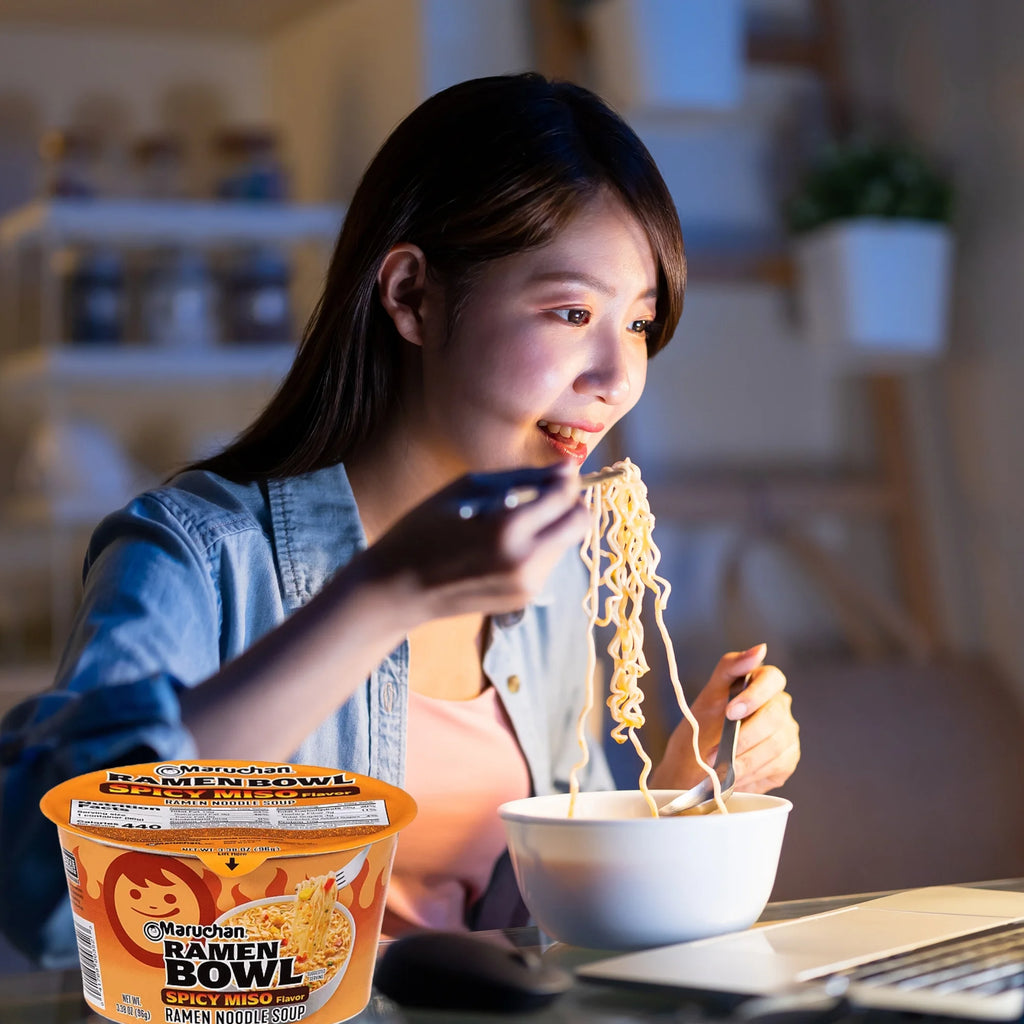 Spicy Miso Noodles Soup 3.38 ounce (6 Count) W84482