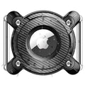 IPX8 Waterproof Hard TPU Dog Collar Airtag Holder with Metal Buckle Strap V705115