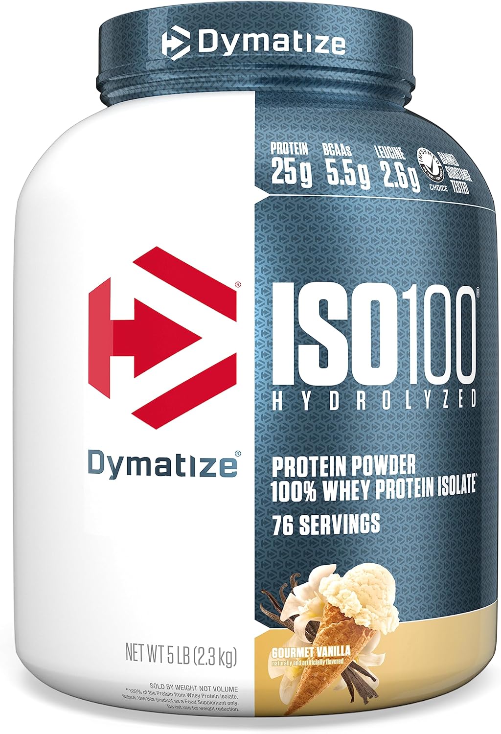 Vanilla 5 Pound Whey Protein Powder H55835