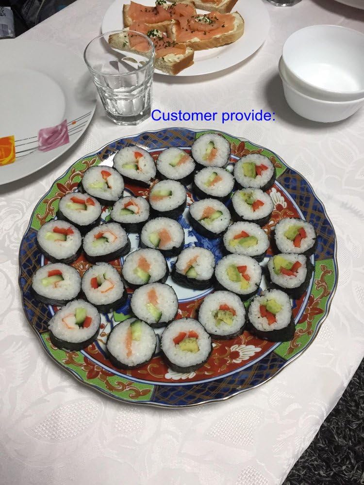 Sushi Roller Kit Rice Maker Mold X847504