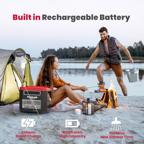 1lb Propane Portable Water Heater with Pump M445