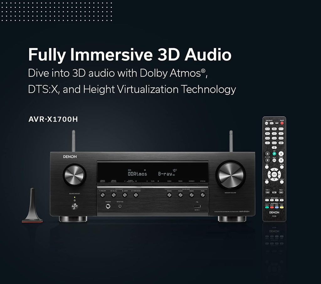 7.2 Channel AV Receiver with 8K HDMI M424186