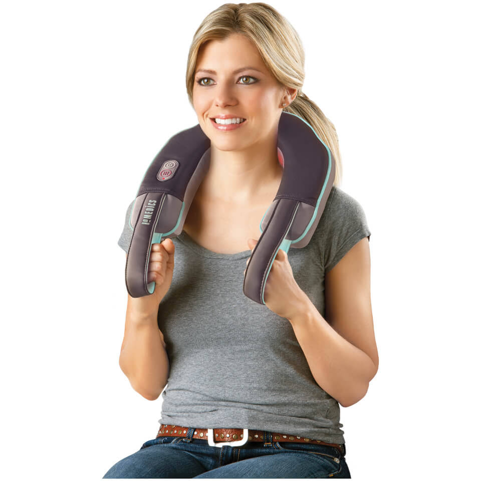 Black Neck and Shoulder Massager with Heat X855812