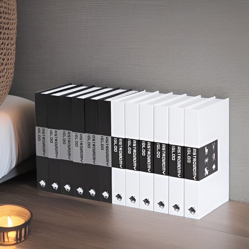 12 Pcs Faux Books Decoration U198308