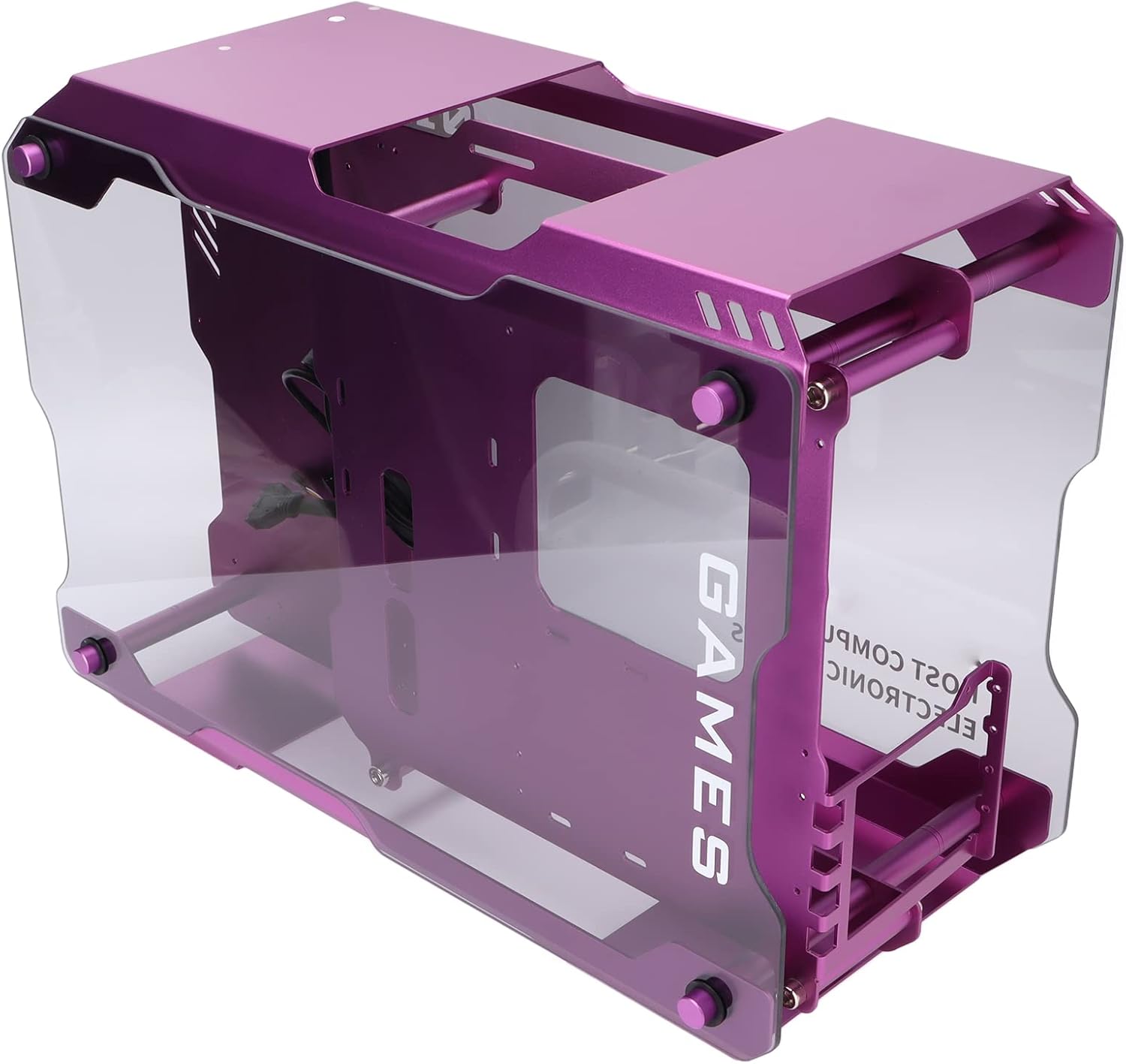 Mid-Tower ATX PC Gaming Case with Tempered Glass Panels R42411