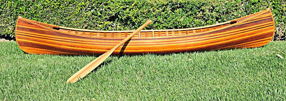 10 ft Wooden Canoe T265