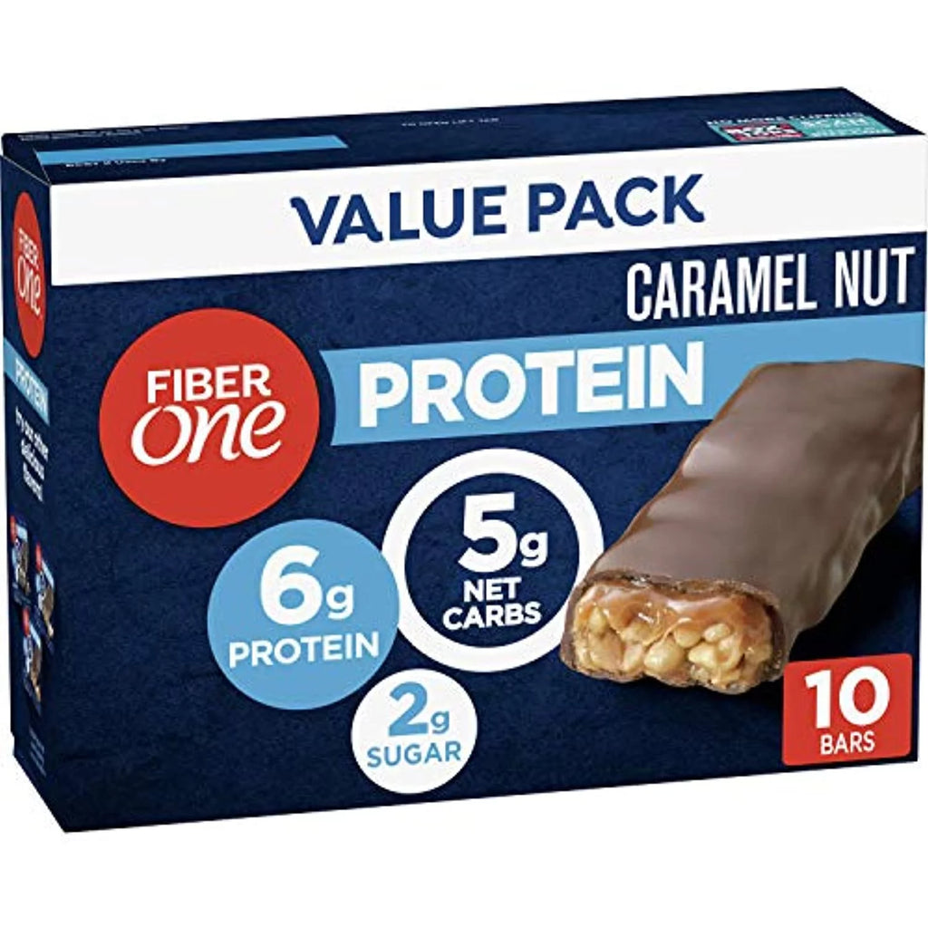 Caramel Nut Chewy Protein Bars, 10 Ct (Pack Of 6) B8663