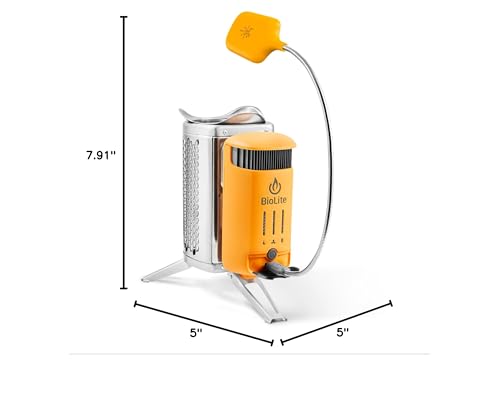 Campstove mit 2 Holzbrennern und USB-Aufladung Q7624