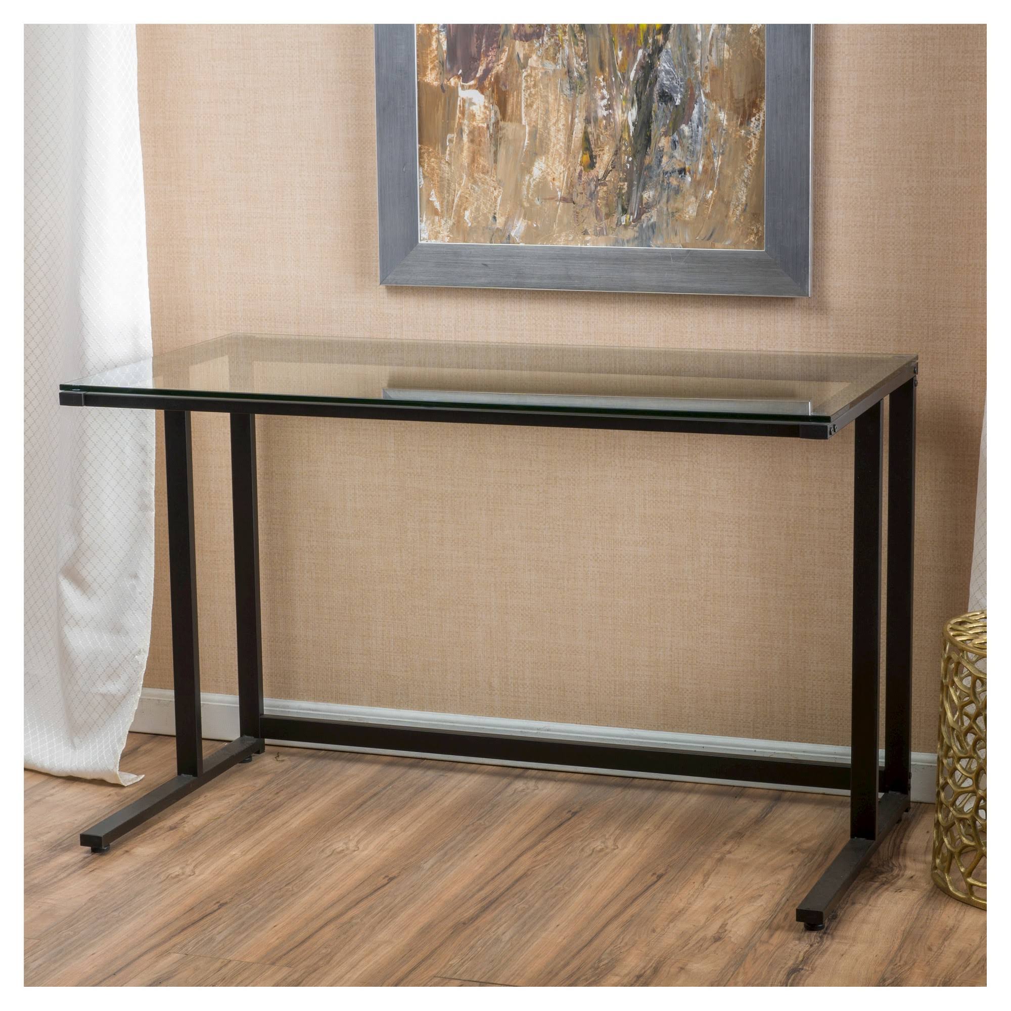 Glass Computer Desk D5818