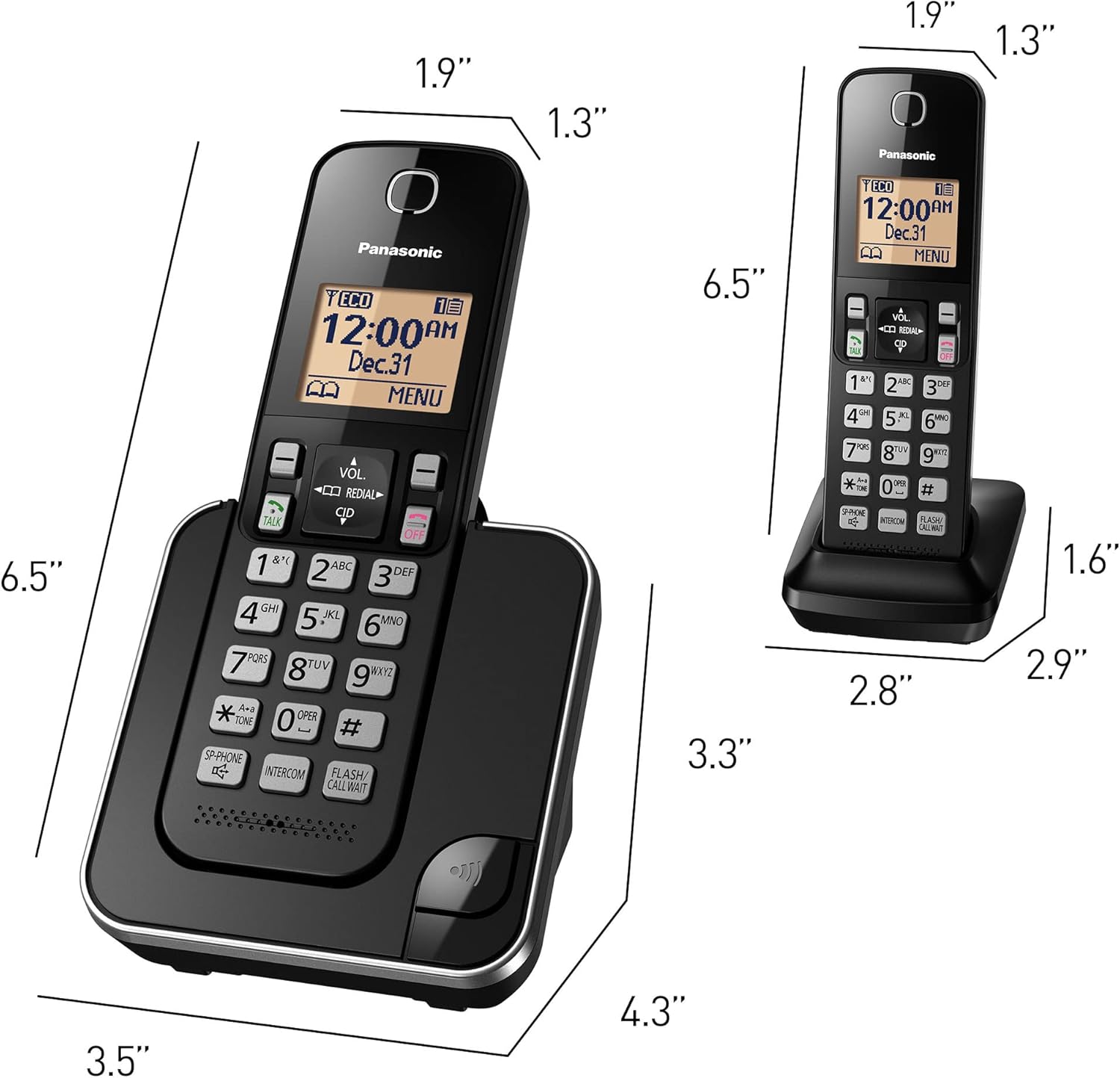 2-Handset Landline Telephone R673859