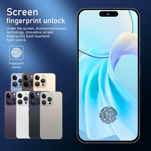 6+256GB Unlocked Android Smartphone, 5G, Purple M8747