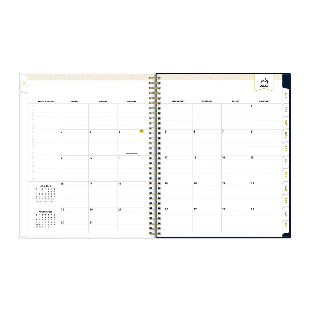 8.5x11 Weekly Monthly Planner W8038