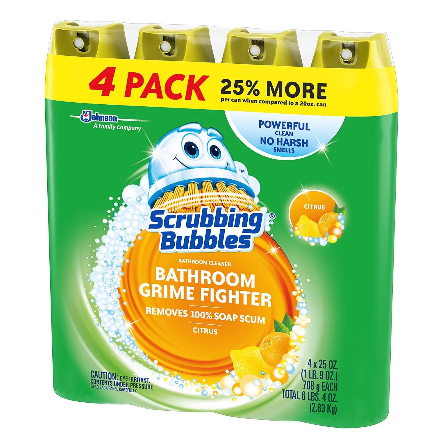 25 oz Foaming Bathroom Cleaner 4 pk F3900