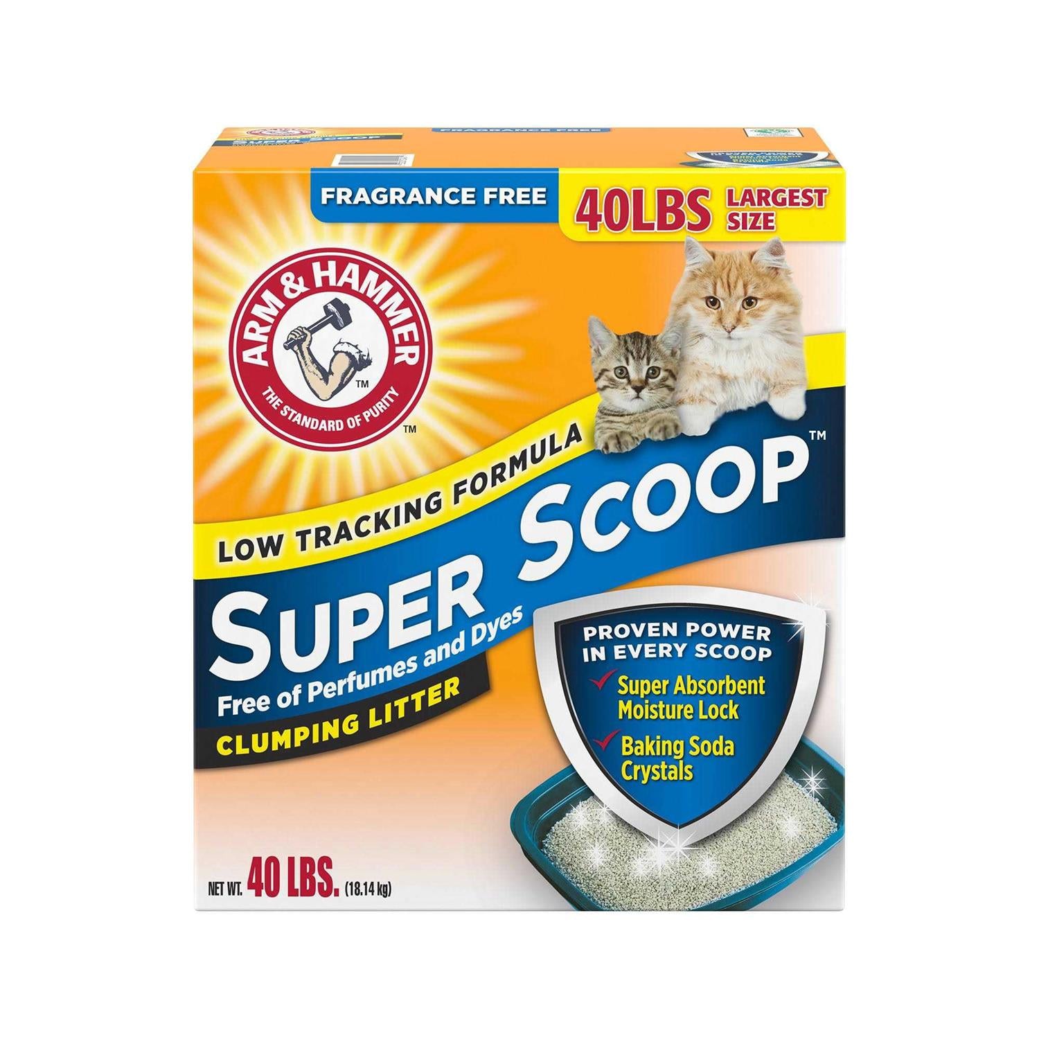 Super Scoop Clumping Cat Litter P167599