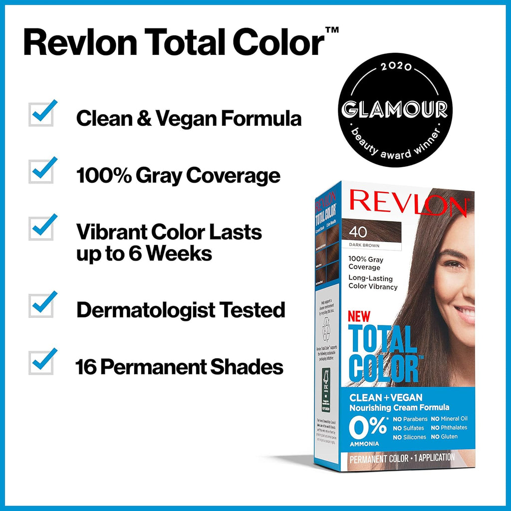 60 Light Natural Brown Permanent Hair Color, 10.2 Oz (Pack of 3) H92477