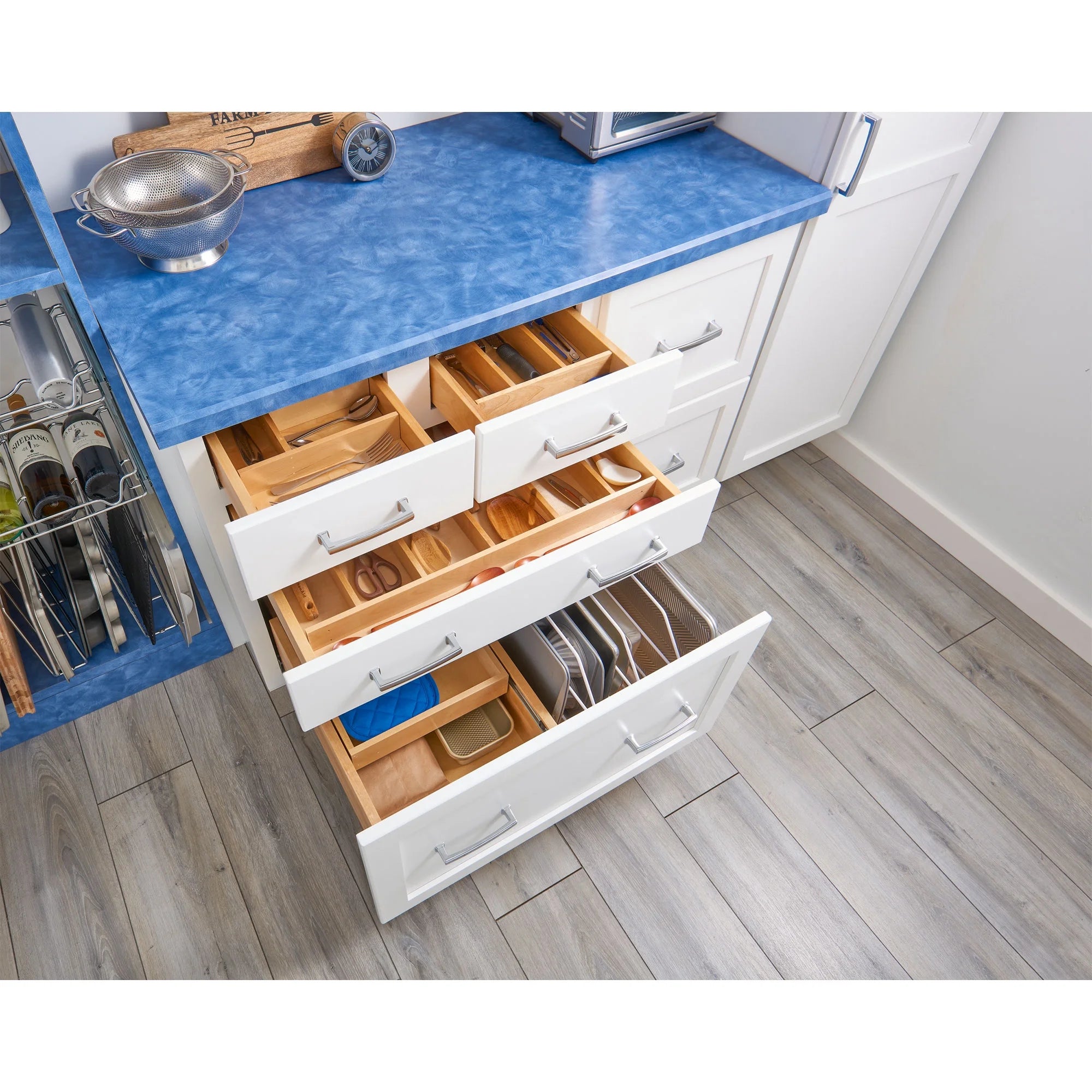 Shallow Utility Knife Block Drawer Insert R6057